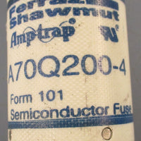 Ferraz Shawmut AmpTrap A70Q2004 Semiconductor Fuse 200A 700VAC 650VDC