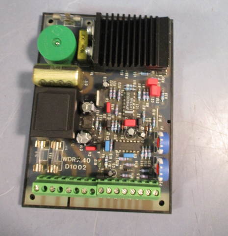 Printed Circuit Control Board WDR 4.40 D1002