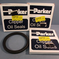 Lot of (3) Parker 1QTR16 JM Split Clipper Oil Seal, Rubber