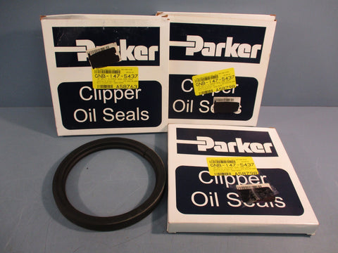 Lot of (3) Parker 1QTR16 JM Split Clipper Oil Seal, Rubber