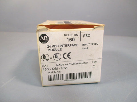 ALLENBRADLEY INTERFACE MODULE SER. C 160DMPS1