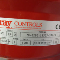 Bray 700200113C3536/A Ser 70 Electric Actuator w/CF8M 800 WOG 2" Ball Valve