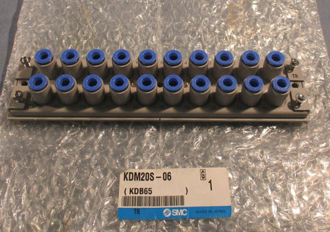 SMC KDM20S06 Pneumatic One Touch MultiConnector