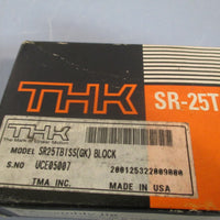 THK SR25TB BEARING BLOCK LINEAR GUIDE MODEL# SR25TB1SS(GK)