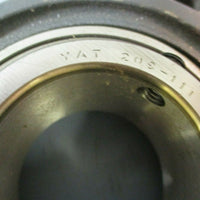 Hub City Mounted Bearing 4 Bolt Flange Bearing YAT 20911, 1.68" Bore