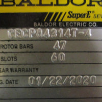 Baldor Reliance CECP84314T4 Severe Duty 841XL Motor 364TC 60HP 23/8" Shaft Dia