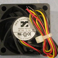 Arx 4924348 CeraDyna Axial Fan FD2440C0151D 24VDC 0.16A (Lot of 4)
