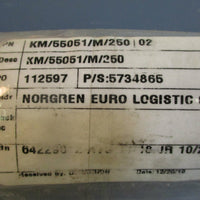 Norgren Air Cylinder KM/55051/M/250 Ser. A p110bar Tranx.80°C NEW