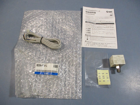 SMC ISE30A-N01-F-L Pressure Switch 12-24VDC 40mA Max 2.4-20mA Out ISE30A-N01-F