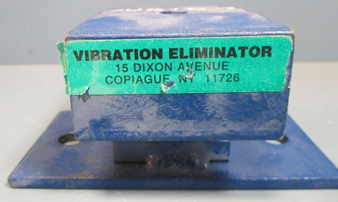 Vibration Eliminator 140TD-2 Floor Mounted Neoprene Isolator 350LBS NWOB