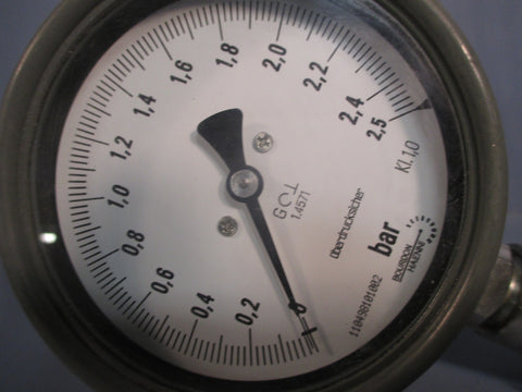 Bourdon Haenni Pressure Gauge 02,5 110498101002