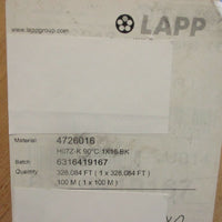 Lap 4726016 Halogenfree Harmonized HookUp Wire 100M