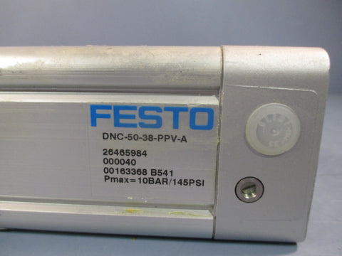 FESTO 26465984 PNEUMATIC AIR CYLINDER 25MM STROKE DNC5038PPVA