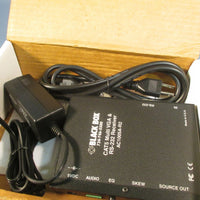 BLACK BOX CAT5 MULTI VGA/AUDIO SYSTEM EXTENDER TRANSMITTER RS232 AC1005AR2