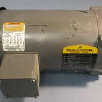 Baldor VM3555T 3-Phase Industrial Motor 2 HP 3450 RPM 7/8" Shaft Dia