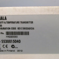 VAISALA HUMIDITY & TEMPERATURE TRANSMITTER HMT130