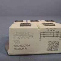SEMIKRON SEMIPONT RECTIFIER SKD 62/04 16050P R