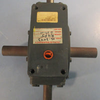 Hub City 0221-12251-806 Worm Gear Speed Reducer 5:1 Ratio Model M381