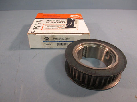 Gates 8MX-34S-21 Poly Chain GT2 Sprocket 1610 77182034