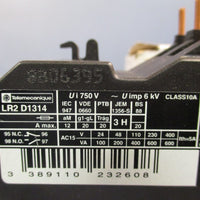 TELEMECANIQUE THERMAL OVERLOAD RELAY LR2D1314