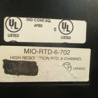 Industrial Control Equipment I/O Module 6 Channel Output MIORTD6702