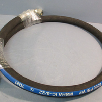 Kurt Tuff08 1/2" 5000 PSI WP MSHA IC8/22 1Q21 Hydraulic Hose 48" Long