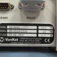 Vankel Filter Changer 155001 F2 AL 250V 115V 60Hz, 2.0A for Dissolution Sampler