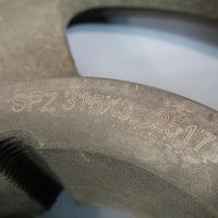 OPTIBELT V-BELT PULLEY FOR TAPER BUSHING 3 GROOVE SPZ315X3 2517