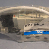 SMC SV3200-5W1U-02N Solenoid Valve 1/4" NPT 5 Port 2-Position