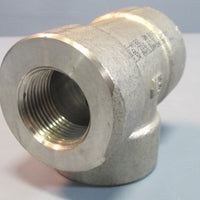 EN EA182 A182 Stainless Tee F316L/316 3M B16 1" x 1/2" NWOB