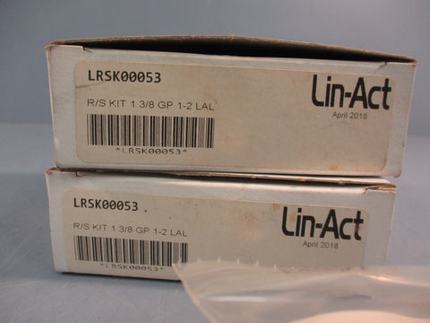 Lot of (2) LinAct LRSK00053 R/S Kit 1 3/8 GP 12 LAL Gland Seal Kit