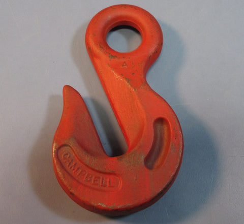Campbell 1/2" Chain Eye Grab Hook 16mm Hook Width No.75 Used