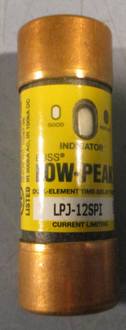 Cooper Bussmann LPJ-12SPI Dual Element Time Delay Fuse Current Limiting Lot of 3