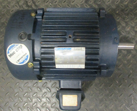 Marathon 6VC 213TTFC4026AB 3-Phase Motor 230/460V 5HP 1760 RPM 1-3/8" Shaft Dia