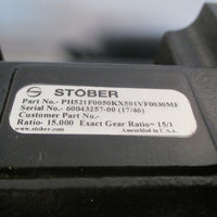 STOBER GEARHEAD REDUCER Ratio 15.000 15/1 PH521F0050KX501VF0030MF NEW OLD STOCK