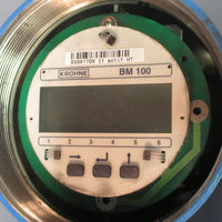 Krohne Reflex Radar BM100 A/F/P/FM 100240VAC w/ 11" OD Flange 150LBS Used
