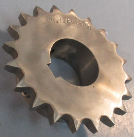 Martin 2B20SS Roller Chain Sprocket 50mm Bore Stainless Steel 20 Teeth