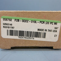 Dodge Baldor Flange Mount Bearing Unit F2BSCEZ010LPCR 5/8" 204
