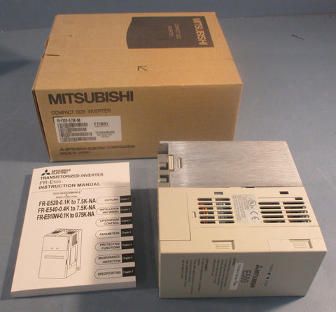 Mitsubishi FRE5200.75KNA Compact Size Inverter E500 3PH 200240VAC
