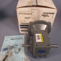 Boston Gear 700 Series 0.52 HP Gearbox/Speed Reducer Ratio 20:1 F713-20-B5-H