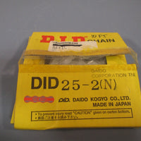 DID DAIDO CORP.  Power Transmission Riveted Chain 10 FT LG (480 links) 252(N)