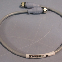 Turck RKC RKC 57150.5M Double End, 5 Pin Female/Female, 250V