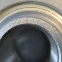 Peer UC20516 Triangle 2 Bolt Flange Bearing 1" Bore 13/8" Through Bore NWOB