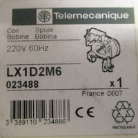 (Lot of 4) Telemecanique LX1D2M6 Contactor Coil 220V 60Hz 023488 LX1-D2M6
