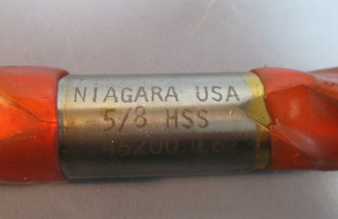 Niagara 5/8" HSS 45200 L6 Double End Mill Professional CNC Resharpened