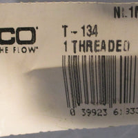 Nibco T134 Gate Valve NL1M00A 1" Threaded 150lb SWP 300lb CWP