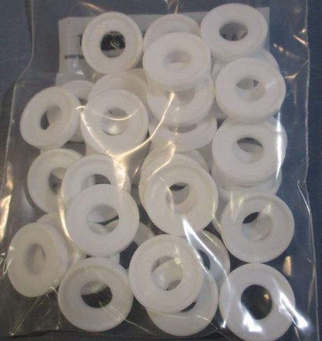 (Lot of 38) Grainger Approved 5PYC7 Rubberfab Gasket, Tri-Clamp 1/2" Tube Size