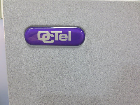 OcTel Telephone System Cabinet w/ Power Supply and Cards