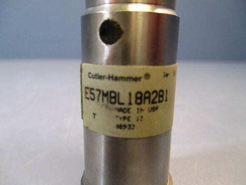 Eaton CutlerHammer E57MBL18A2B1 18mm Inductive Proximity Sensor, 5mm range