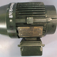 Toshiba 0024SDSR44AP Severe Duty Motor 2HP 1.5kW 1750RPM 145TC 7/8" Shaft Dia